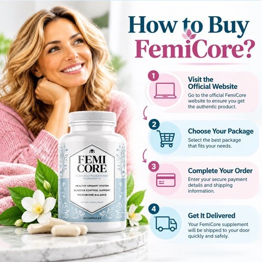 Ordering FemiCore through the seller's checkout