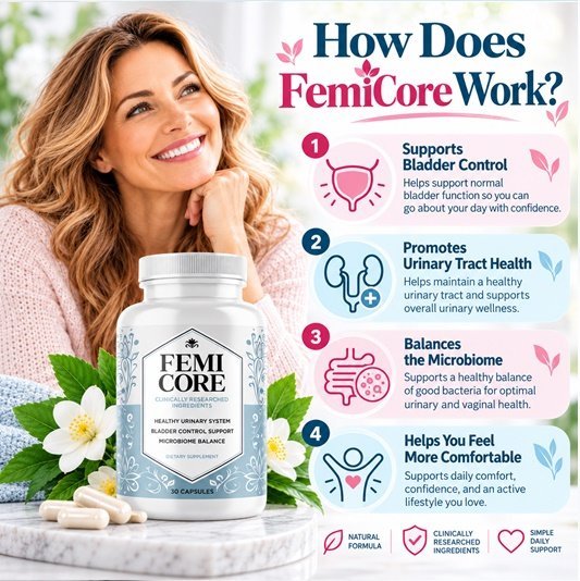 How FemiCore is meant to work: the urinary microbiome idea
